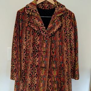 Vintage Cathy Dee Vintage tapestry coat
